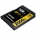 Thẻ nhớ SDXC 128GB Lexar Professional 2000x UHS-II, U3, V90 (GOLD Series) (LSD2000128G-BNNNG)