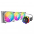 Tản nhiệt nước CPU CoolerMaster MasterLiquid 360 Core SI White (LGA1851/1700/1200/115x, AM5/AM4)