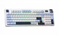 Bàn Phím Cơ Không Dây AULA S98 PRO Xanh Dương - Trắng - Tím Đậm Caramel Latte Switch) (96 phím, 3 mode, Núm xoay + Màn hình LCD, Gasket mount, Hotswap)