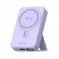 Pin Dự Phòng không dây từ tính Magnetic Iphone & Iwatch 10000mAh Philips DLP9535NP PD20W màu tím