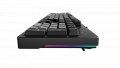 Bàn phím cơ DareU EK104 Grey Black - DareU Dream Switch (Keycap PBT Double shot, Rainbow LED, LED viền 2 bên)