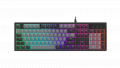 Bàn phím cơ DareU EK104 Grey Black - DareU Dream Switch (Keycap PBT Double shot, Rainbow LED, LED viền 2 bên)