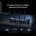 Router WiFi 7 Mercusys MR27BE (BE3600Mbps, 2 băng tần, 3x LAN + 1x WAN Gigabit, EasyMesh)