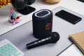 Loa Karaoke Di Động Alpha Works SONIK Plus Black (20W, Bluetooth 5.3, AUX, Pin 6 giờ, Led RGB, Kèm 1 micro không dây)