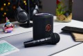 Loa Karaoke Di Động Alpha Works SONIK Plus Black (20W, Bluetooth 5.3, AUX, Pin 6 giờ, Led RGB, Kèm 1 micro không dây)