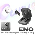 Tai Nghe Không Dây True Wireless Alpha Works CURVE 100 Black (Bluetooth 5.4, Pin 4 giờ, IPX4)