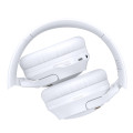 Tai Nghe Không Dây Over-ear Alpha Works FLEX 680 White (Bluetooth 5.4, AUX 3.5mm, Chống ồn ANC, Pin 40 giờ)