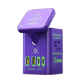 Trạm Sạc Để Bàn Đa Năng 7 trong 1 Pisen Pro EVA Desktop MagStation KF25 EVA Purple 
