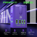 Trạm Sạc Để Bàn Đa Năng 7 trong 1 Pisen Pro EVA Desktop MagStation KF25 EVA Purple 