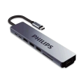 Đầu Chuyển USB-C 8 IN 1 PHILIPS SWV6118G (HDMI, USB*2, PD, RJ45, SD)
