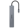 Đầu Chuyển USB-C 8 IN 1 PHILIPS SWV6118G (HDMI, USB*2, PD, RJ45, SD)