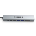 Đầu Chuyển USB-C 8 IN 1 PHILIPS SWV6118G (HDMI, USB*2, PD, RJ45, SD)