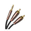 Cáp Loa Ugreen 80849 3.5mm Ra 2 Đầu RCA