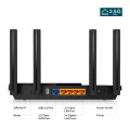 Router WiFi 6 TP-Link Archer AX55 Pro (AX3000, 1 WAN + 4 LAN Gigabit, 2 cổng 2.5Gbps, EasyMesh)