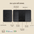 Ví Da Hộ Chiếu Satechi Vegan-Leather Passport Cover with Find My ST-VPCK