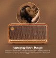 Loa di động không dây EDIFIER MP230, Brown, Chính hãng, kiểu dáng Retro