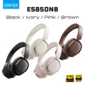Tai nghe không dây chất lượng cao EDIFIER ES850NB, có chống ồn, màu Nâu, Hi-Res Audio và Hi-Res Audio Wireless.