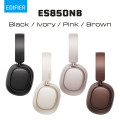 Tai nghe không dây chất lượng cao EDIFIER ES850NB, có chống ồn, màu Hồng, Hi-Res Audio và Hi-Res Audio Wireless.