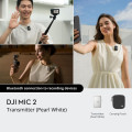 Micro Thu Âm Không Dây DJI Mic 2 Transmitter ( Pearl White)