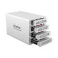 Hộp Đựng Ổ Cứng HDD/SDD 4 KHE SATA 3 ORICO 3549RUS3 (4X8TB, USB-B 3.0, Màu Trắng) 