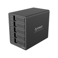 Hộp Đựng Ổ Cứng HDD 5 KHE SATA 3 Orico 9558U3-BK (4X16TB,USB-B 3.0)