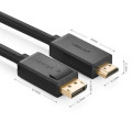 Cáp Displayport Sang HDMI Ugreen 10202 (Dài 2 Mét, Hỗ Trợ 4K*2K)