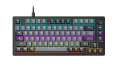 Bàn Phím Cơ DareU EK75 Grey Black PBT - DareU Dream Switch (USB-C, Keycap PBT, Rainbow LED)