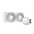 Tản nhiệt nước AIO Deepcool LE520 WH ARGB - White (LGA1851/1700/1200/115x, AM5/AM4)