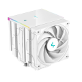 Tản Nhiệt Khí CPU DeepCool AK620 DIGITAL WH - White (LGA 1851/1700/1200/115x/20xx, AM5/AM4, 6 ống đồng, Cao 162mm, Fan No LED)