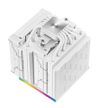 Tản Nhiệt Khí CPU DeepCool AK620 DIGITAL WH - White (LGA 1851/1700/1200/115x/20xx, AM5/AM4, 6 ống đồng, Cao 162mm, Fan No LED)