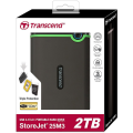 Ổ Cứng Di Động HDD Transcend StoreJet Slim 25M3S 2TB TS2TSJ25M3S