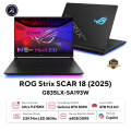 Laptop ASUS ROG Strix SCAR 18 G835LX-SA193W (Core Ultra 9 275HX, RTX 5090 24GB, Màn Hình 18 inch 2.5K, RAM 64GB, SSD 4TB, Windows 11)