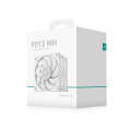 Combo 3 Fan Case DeepCool FD12 WH-3 IN 1 White (120mm, No LED)