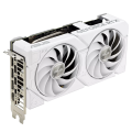 Card màn hình VGA ASUS Dual GeForce RTX 4060 EVO White OC Edition 8GB GDDR6 (DUAL-RTX4060-O8G-EVO-WHITE)