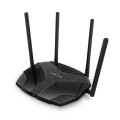 Router WiFi 6 Mercusys MR80X (AX3000, 2 băng tần, 3x LAN + 1x WAN Gigabit)