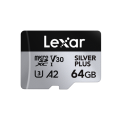 Thẻ nhớ MicroSDXC 64GB Lexar Professional SILVER PLUS 205MB/s (LMSSIPL064G-BNANG) UHS-I, V30, U3, A2