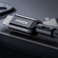 Cáp USB-A Sang Lightning Innostyle Powerflex IAL150ALBLK (Màu Đen, Dài 1.5 Mét)