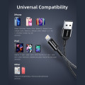 Cáp USB-A Sang Lightning Innostyle Powerflex IAL150ALBLK (Màu Đen, Dài 1.5 Mét)