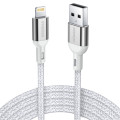 Cáp USB-A Sang Lightning Innostyle Powerflex IAL150ALSLV (Màu Trắng, Dài 1.5 Mét)