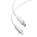 Cáp USB-C to Lightning Innostyle CryStalShine SCL150WHT (Chiều Dài 1.5 Mét, Màu Trắng) 