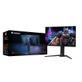 Màn Hình Gaming GIGABYTE 26.5inch AORUS FO27Q2 (QHD, OLED, 240Hz, 0.03ms, Tích Hợp Loa, Màu Đen)