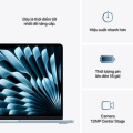 Macbook Air M4 2025 (MW123) (Apple M4, 10‑Core CPU, 8‑Core GPU, Ram 16GB, SSD 256GB, Màn Hình 13.6inch, Màu Midnight, Chính Hãng Apple Việt Nam)
