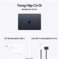Macbook Air M4 2025 (MW133) (Apple M4, 10‑Core CPU, 10‑Core GPU, Ram 16GB, SSD 512GB, Màn Hình 13.6inch, Màu Midnight, Chính Hãng Apple Việt Nam)