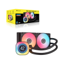 Tản Nhiệt Nước AIO Corsair iCUE LINK TITAN 240 RX RGB LCD Black (CW-9061022-WW) (LGA 1851/1700, AMD AM5/AM4)