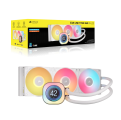 Tản Nhiệt Nước AIO Corsair iCUE LINK TITAN 360 RX RGB LCD White (CW-9061026-WW) (LGA 1851/1700, AMD AM5/AM4)
