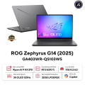 Laptop Asus Gaming ROG Zephyrus G14 GA403WR-QS103WS (AMD Ryzen AI 9 HX 370, RAM 32GB, SSD 1TB, RTX 5070Ti 12GB, Màn Hình 14 inch 3K OLED 120Hz, Windows 11, Xám)