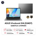 Laptop ASUS Vivobook S14 S3407CA-LY095WS (Intel Core Ultra 5 225H, RAM 16GB, SSD 512GB, Intel Arc Graphics, Màn Hình 14inch WUXGA, Windows 11 + Office, Màu Xám)