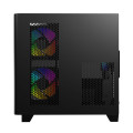 Vỏ case Jetek CSGO2 Wukong Black (m-ATX, No Fan, Max 7 fan, Kính cong, Rad 240)