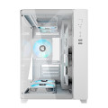 Vỏ case Jetek CSGO2 Wukong White (m-ATX, No Fan, Max 7 fan, Kính cong, Rad 240)