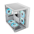 Vỏ case Jetek CSGO2 Wukong White (m-ATX, No Fan, Max 7 fan, Kính cong, Rad 240)